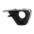 thumbnail image 3 of For Chevy Spark 2016 2017 2018 Fog Light Trim Passenger Side | Front | Lower | Black | With Chrome Molding | 1LT/2LT/LS Model | Replacement For GM1039240 | 95286425, 3 of 4