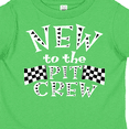 thumbnail image 4 of Inktastic New to the Pit Crew Racing Flags Boys or Girls Toddler T-Shirt, 4 of 5
