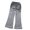 Gray, variant on Girls Casual Pants Cotton Elastic Waist Flare Split Bottom Pants Casual Long Pant Pink 5-6 Years
