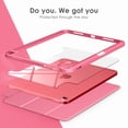 thumbnail image 4 of DTTOCASE iPad 10th Generation Case 2022, iPad 10.9 Inch Cover with Clear Transparent Back-Watermelon, 4 of 7