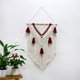 thumbnail image 4 of Macrame tapiz para colgar en borla Boho tejido elegante 22''x32 '' hermosa manta para dormitorio, sala de , decoración de guarder Macarena Macramé Tela decorativa, 4 of 7