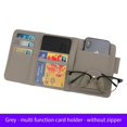 thumbnail image 1 of Multi-pocket Car Sun Visor Organizer Sunglasses Clip Stowing Tidying Universal Car Document Storage Pouch Pen HolderType A greyChina He Qiyong unisex, 1 of 1