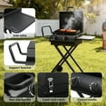 thumbnail image 5 of Hvoonc Portable Propane Gas Grill,17000BTUs Foldable Barbecue Grill with 2-Burner,Outdoor Grill for Backyard, Camping and Picnics,Black, 5 of 10