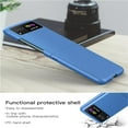 thumbnail image 5 of For Motorola Razr 2024 Hybrid Thin Slim Premium Hard Plastic Matte Finish Anti-Scratch Full Protection Shockproof Phone Case Cover by Xpression - Blue, 5 of 10