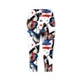 thumbnail image 3 of DDAPJ pyju Plus Size Capri Leggings for Women Trendy Casual Yoga Pants Slim Fit Stretchy Workout Capris 4th of July Outfits Lightning Sales of Today Multicolor M, 3 of 5