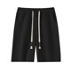 thumbnail image 1 of Pantalones Cortos Atléticos de Verano Cómodos Cortos de Bolsillo con Cordón de Cintura Elástica para Deportes, 1 of 5