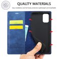 thumbnail image 6 of Compatible with Samsung A51 4G Wallet Case, PU Leather Flip Folio Case with Card Holders RFID Blocking Kickstand [Shockproof TPU Inner Shell] Phone Cover For Samsung Galaxy A51 4G, blue, 6 of 11