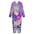 thumbnail image 3 of Jujutsu Kaisen Hooded Union Suit Pajama Soft Comfy PJs Sleepwear, 3 of 7