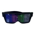 thumbnail image 1 of Wosthever Bluetooth LED Eye Glasses APP Control  Raves Display Fun Text Flashing for Kits de decoración para fiestas 4 colores, 1 of 1