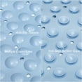 thumbnail image 4 of Uxcell Blue 25.6" x 25.6" Round Shape NonSlip Mat for Bathroom Bath Tub Shower Mats, 4 of 6