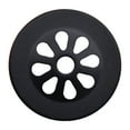 thumbnail image 3 of Westbrass Rapid Drain Fully Finished Bathroom Sink Drain Assembly with Overflow Holes, Matte Black, 3 of 4