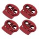 thumbnail image 5 of 30 Tapones De Resorte De Extremo De Cerraduras De Cable, aleación De Zinc, Duraderos, Multiusos, Topes De Cable, Palancas De Cierre Para Reemplazo De Bolsas Con Cordones, 5 of 8