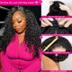 thumbnail image 4 of Media peluca Yeelice Hair Water Wave, 200 densidades, 50 cm, cabello humano, 4 of 8