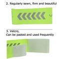 thumbnail image 2 of Correas reflectantes para piernas y tobillos, muñequera deportiva nocturna para caminar de noche, verde JShteea  Accesorios para bicicletas, 2 of 6