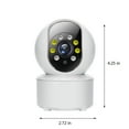 thumbnail image 3 of IMossad Indoor Home Security Camera with 5G Dual-Band, High Definition Full Color Night Vision, WiFi Remote Monitoring for Home Surveillance, 3 of 7