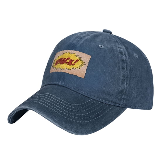 ZICANCN Mens Hats Unisex Baseball Caps-Whack Slogan Hats for Men Baseball Cap Western Low Profile Hats Fashion