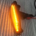 thumbnail image 3 of Luces de marcador laterales delanteras LED llenas ámbar de la lente ahumada para Mitsubishi, 3 of 5