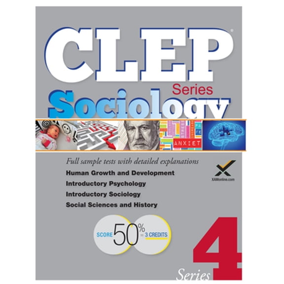 CLEP Sociology Series 2017 (Paperback) by Sharon A Wynne