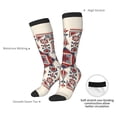 thumbnail image 4 of Pofeuu Fashion Tatreez1 Print Stockings, Adult Running Hiking Socks for Youth and Adult, 4 of 6