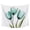 Green, variant on Turquoise Aqua Tulips Tapestry for Bedroom Wall Hanging Tapestry, Pastoral Flower Floral Spring Ceiling Backdrop Tapestries Poster Blanket Wall Decor for Teens Room Living Room Dorm 59" x 90"