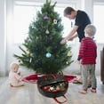 thumbnail image 6 of VerPetridure Christmas Tree Storage Bag,Fits Up to 2 Foot Holiday Xmas Disassembled Trees with Durable Reinforced Handles Dual Zipper Design ,Waterproof Protects from Dust,Moisture,Insects, 6 of 7