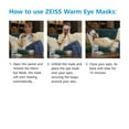 thumbnail image 6 of ZEISS Dry Eye Relief Warm Compress Heated Eye Masks, 4 Pack, 6 of 13