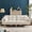 White, variant on Highsound 70" Modern Velvet Sofa，White