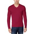 thumbnail image 1 of Club Room chandail-Over en Mélange de Mérinos pour Hommes, Rouge, TTTG, 1 of 1