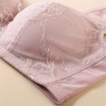 thumbnail image 6 of YWDJ Lounge Bras for Women Plus Size Pullover Bras Wireless Sleep Bras Wide Strap Full Coverage Push up Wrap Comfy Bras Padded Plus Size Lace Comfortable Bras Lounge Bras Pink 3XL, 6 of 9