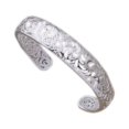thumbnail image 1 of Guardurnaity Brazalete femenino, con apertura chapada en plata, joyería hueca, regalos para novia, pulseras, trabajos diarios informales de boda Ropa, zapatos y accesorios Miscelánea, 1 of 6