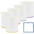 thumbnail image 2 of All Mesh Ice Bubble Bags 5gallon 5bags Essense Extractor Kit Filtration Bags kit Trim Bag Pressing Screen, 2 of 5