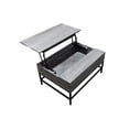 thumbnail image 4 of Pemberly Row Lift Top Storage Coffee Table with Natural Finish in Gray Color, 4 of 9