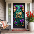 thumbnail image 5 of LUUFILx Mardi Gras Celebration Backdrop Mask Balloons Party Decorations Event Banners Festive Background Carnival Photography Props, 5 of 7