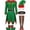 Green, variant on Christmas Costumes For Women, Women's Adult Green Christmas Costume Set for Holiday Party Festive Outfit Role Play Cosplay Clothes Elf Outfits Christmas Decoration Seasonal Celebrations Dress Up
