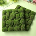 thumbnail image 4 of 2 Pcs Garden Moss Ornament Striped Banners Scrunchies Decor Coffee, 4 of 8