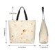 thumbnail image 5 of Fotbe Pita Tortilla Bolsa Tote Estética de Lona con Estampado para Mujer - Bolsa Reutilizable de Hombro Casual para Vacaciones, Compras, Trabajo y Gimnasio, 5 of 8