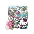 thumbnail image 3 of Hello Kitty My Cute World 60"x80" Sherpa Throw, 3 of 6