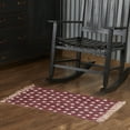 thumbnail image 2 of Multi Star Red Cotton Rug Rect 20x30, 2 of 2