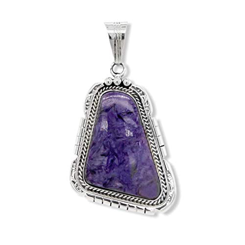 handcrafted navajo purple necklace 