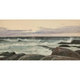 thumbnail image 2 of William Wilson Cowell 14x9 Gold Ornate Wood Frame and Double Matted Museum Art Print Titled - Morning Glow, 2 of 4