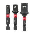thumbnail image 1 of Juego de adaptadores Milwaukee 48-32-5033 1/4 Hex, 3 piezas, 1 of 4