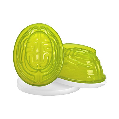 Sweet Creations 2 Count Halloween Gelatin Brain Mold, Green Walmart