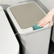 thumbnail image 4 of RKSTN trash can Trash Can Household Bathroom Kitchen Toilet With Lid Large Trash Can Slot Bedroom Plastic Open Lid Foot Operated, 4 of 8