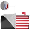 thumbnail image 3 of American Flag Mailbox Covers Magnetic Waterproof Patriotic Mail Cover Letter Post Box Wraps for Home Garden Yard Decor, 21x18 in, 3 of 6
