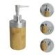 thumbnail image 5 of GOOHOCHY Dispensador de jabón de escritorio, botella de loción rellenable, botella de bambú para champú y loción., 5 of 8