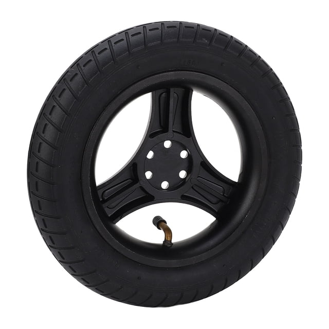 Rueda De 10 Pulgadas, Segura Y Estable, Cubo De 6 Orificios, Neumático De Poliuretano, Rueda Inflable, Capacidad De Carga De 80 Kg, Resistente Al Desgaste Para Carro, Carro De