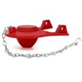 thumbnail image 3 of 15Pcs Toilet Flapper Replacement Kit Universal Toilet Plug Flapper with Chain for 2 Inch Flush Valves, Water Saving, 3 of 7