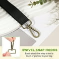 thumbnail image 5 of Uxcell Swivel Snap Hooks, Metal D Ring KeyChain Lanyard Clip Hook for DIY Crafts and Purse Making Bronze 1 1/4 Inch, 5 of 7