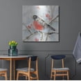 thumbnail image 4 of Luxe Metal Art 'Winter Robin' by Katrina Pete, Metal Wall Art, 36"x36", 4 of 9