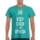thumbnail image 5 of Camiseta Bianchi para hombre, camisetas de verano, camisetas de colores lisos, ropa de hombre con cuello redondo, 5 of 5